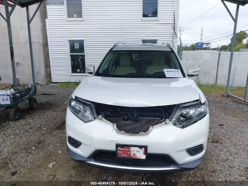 2014 Nissan Rogue Sv VIN: 5N1AT2MV6EC784490 Lot: 40484179