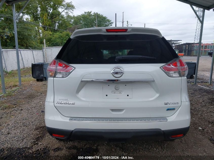 2014 Nissan Rogue Sv VIN: 5N1AT2MV6EC784490 Lot: 40484179