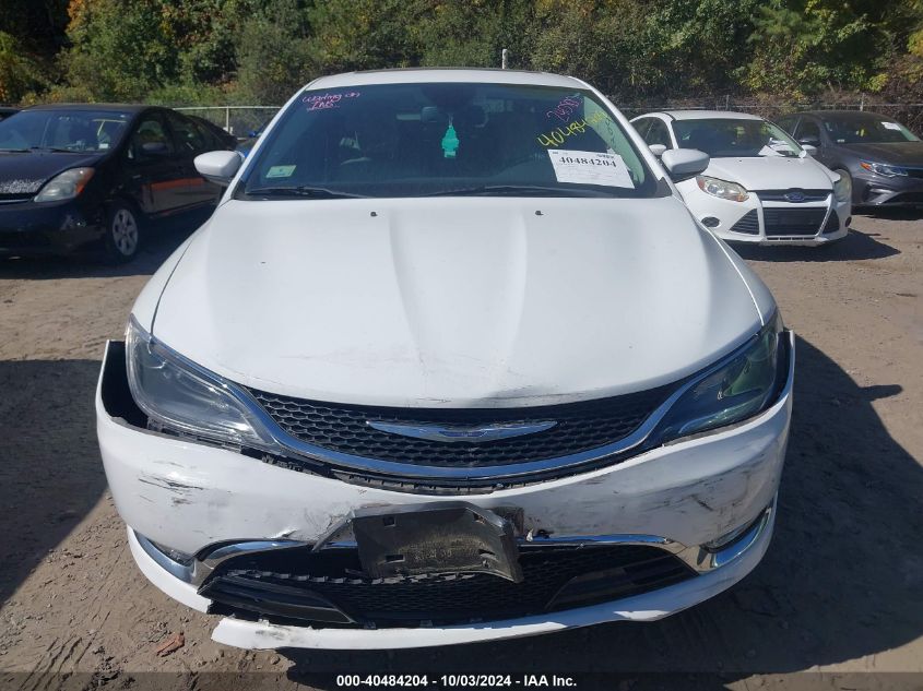 2015 Chrysler 200 C VIN: 1C3CCCCG9FN672671 Lot: 40484204