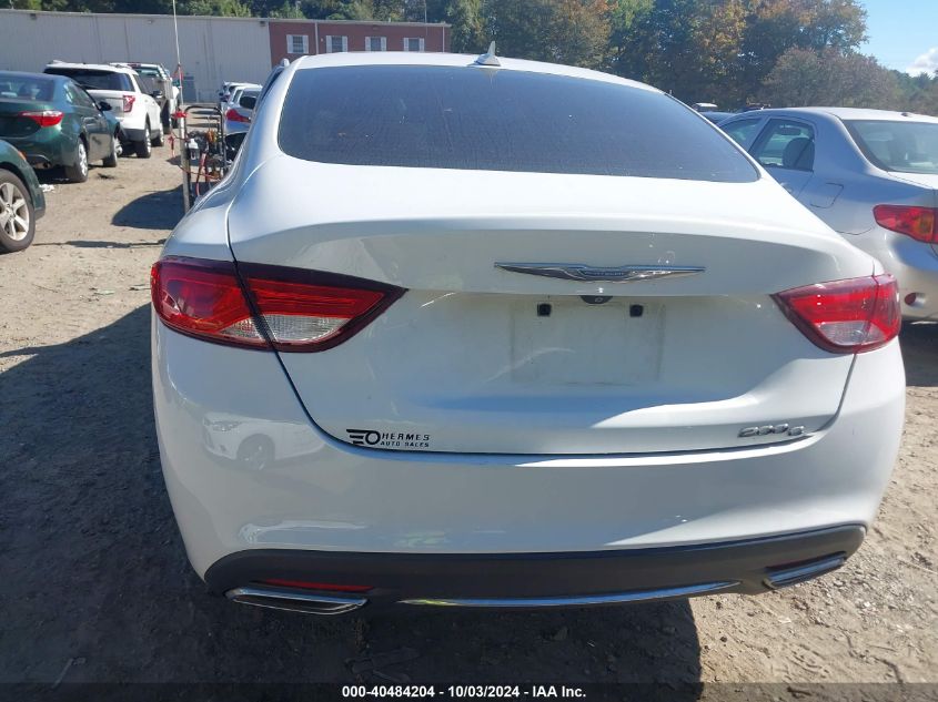 2015 Chrysler 200 C VIN: 1C3CCCCG9FN672671 Lot: 40484204