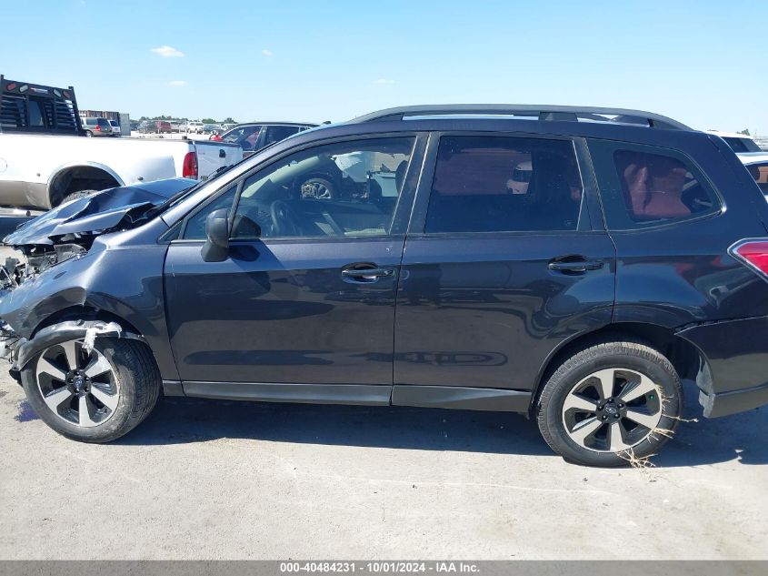 2018 Subaru Forester 2.5I VIN: JF2SJABC9JH519880 Lot: 40484231