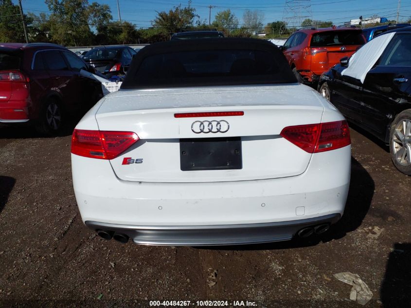 2014 Audi S5 3.0T Premium Plus VIN: WAUCGAFH4EN003373 Lot: 40484267