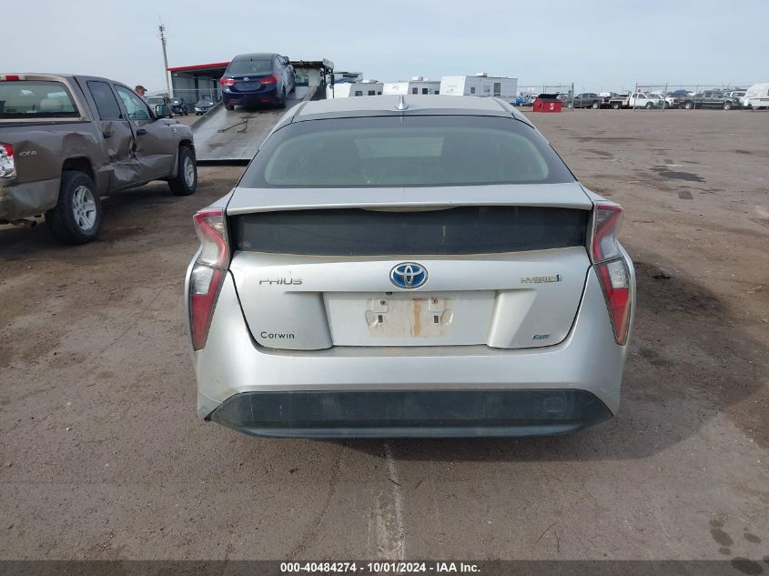 2016 Toyota Prius Two Eco VIN: JTDKARFU7G3511525 Lot: 40484274