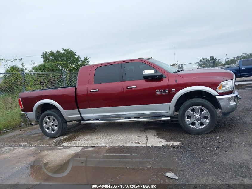 2017 Ram 2500 Laramie Mega Cab 4X4 6'4 Box VIN: 3C6UR5NL7HG636436 Lot: 40484286