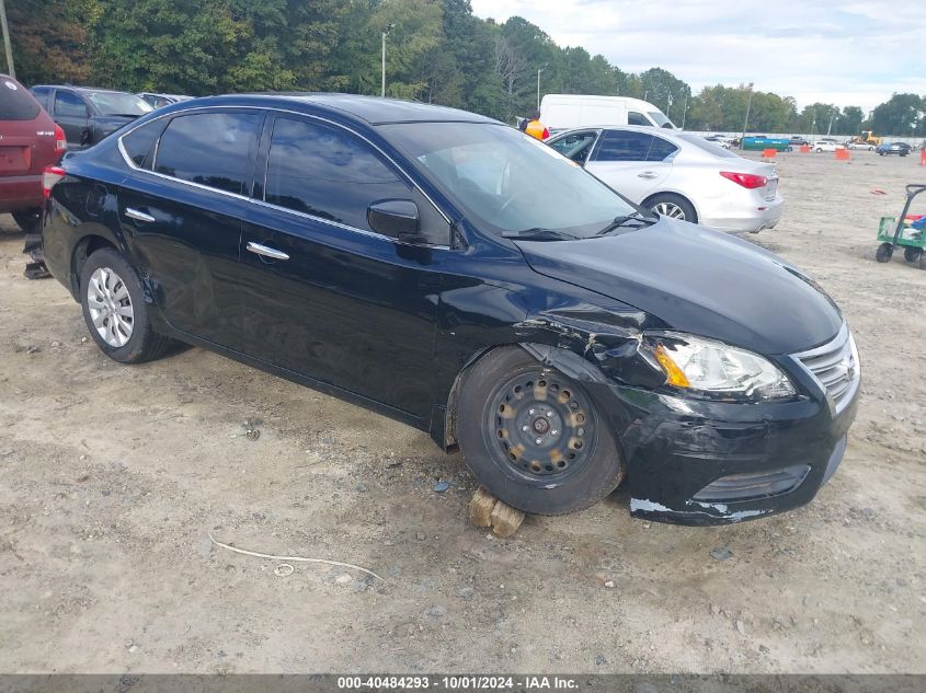 1N4AB7AP5EN853593 2014 Nissan Sentra S/Sv/Sr/Sl