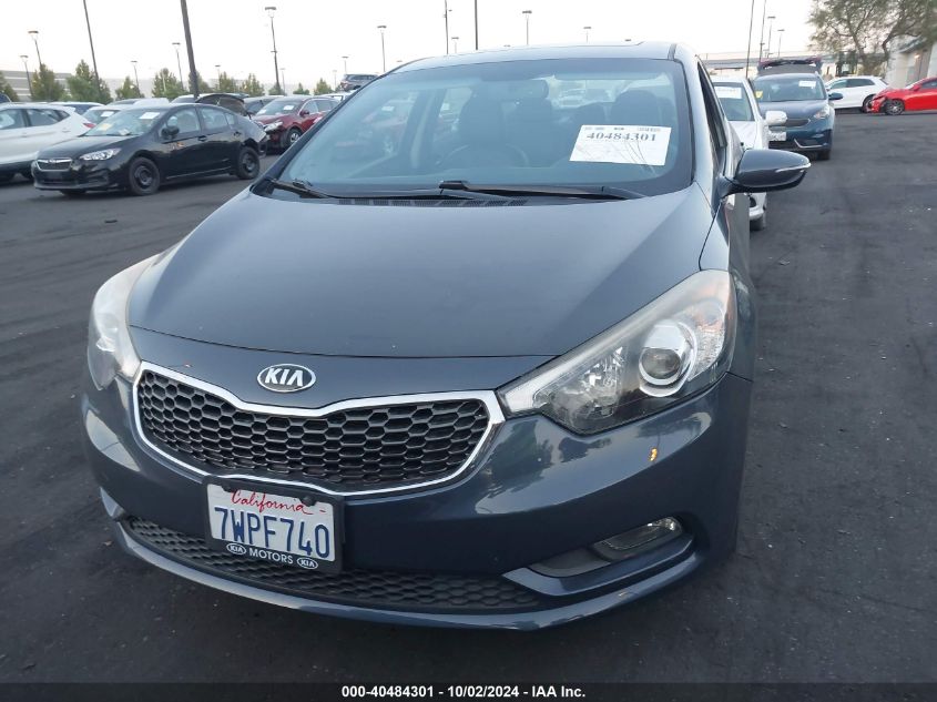 2016 Kia Forte Ex VIN: KNAFZ4A87G5613738 Lot: 40484301