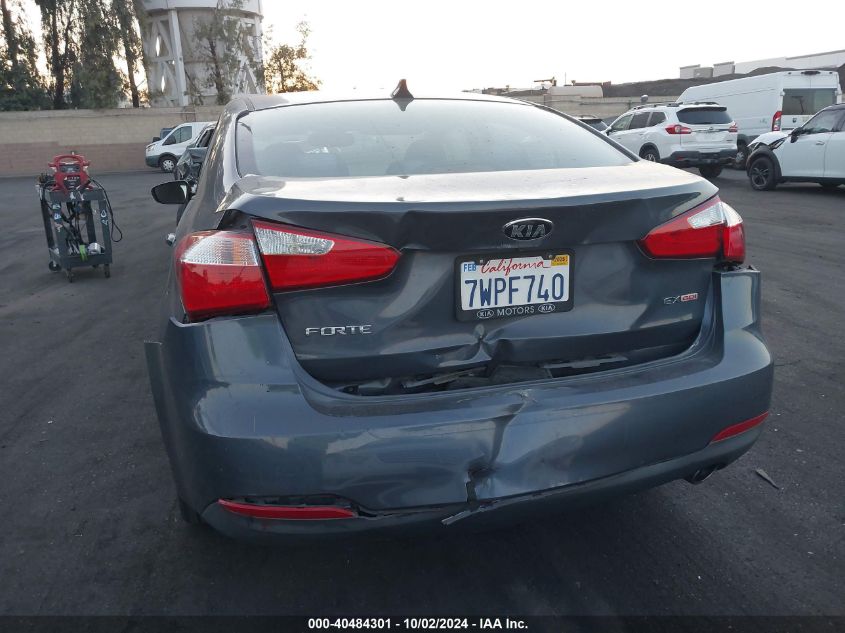 KNAFZ4A87G5613738 2016 Kia Forte Ex