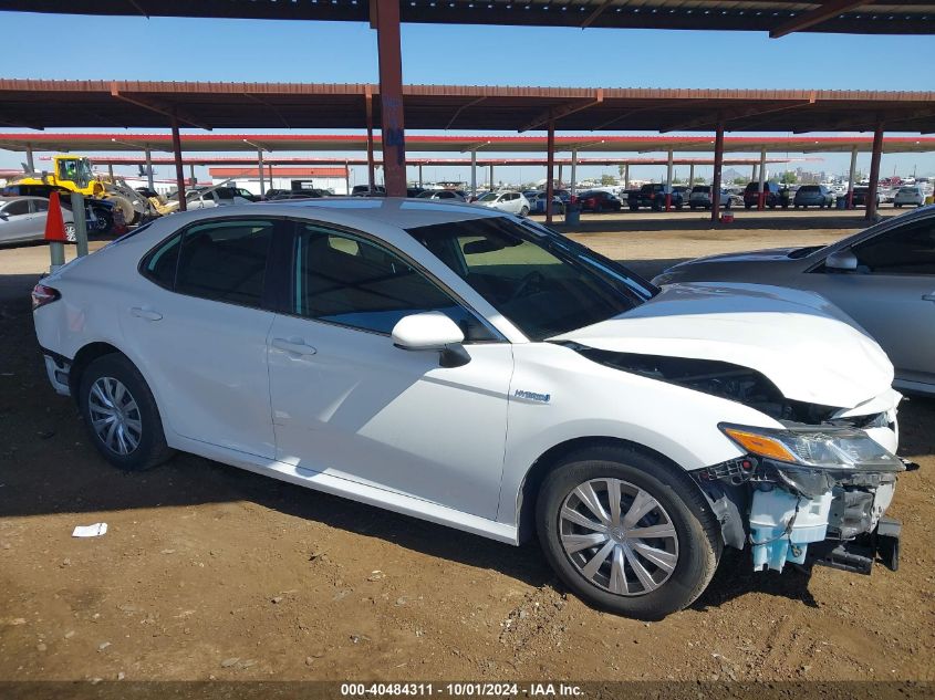 4T1B31HK2KU007776 2019 Toyota Camry Hybrid Le