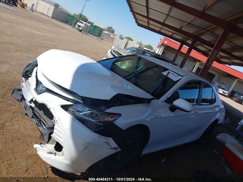 4T1B31HK2KU007776 2019 Toyota Camry Hybrid Le