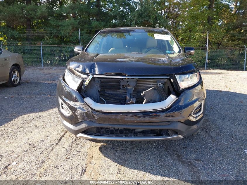 2016 Ford Edge Sel VIN: 2FMPK3J90GBC40306 Lot: 40484322