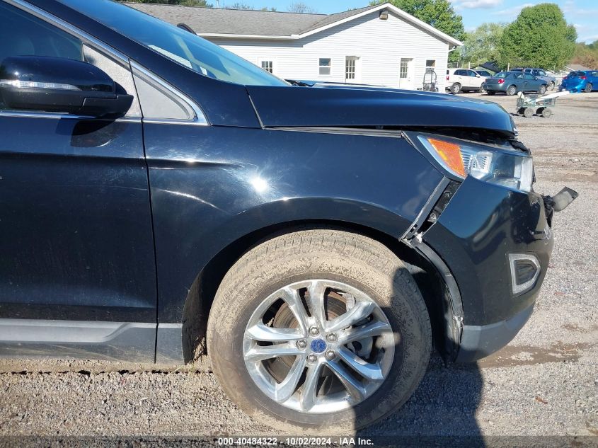 2016 Ford Edge Sel VIN: 2FMPK3J90GBC40306 Lot: 40484322