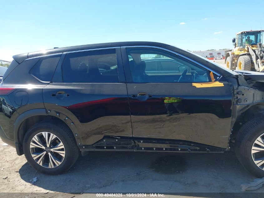 2022 Nissan Rogue Sv VIN: 5N1BT3BA4NC682115 Lot: 40484325