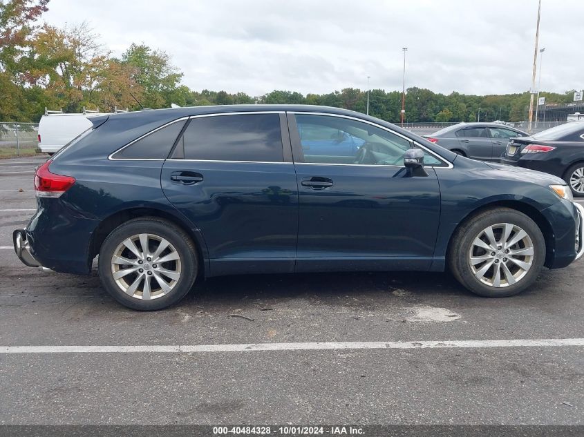 2014 Toyota Venza Le/Xle VIN: 4T3BA3BB4EU058184 Lot: 40484328