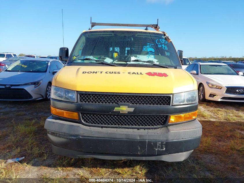 2018 Chevrolet Express 2500 Work Van VIN: 1GCWGAFP1J1344559 Lot: 40484374