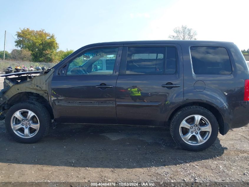 2015 Honda Pilot Ex VIN: 5FNYF4H47FB066491 Lot: 40484376