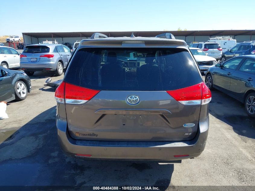 2012 Toyota Sienna Xle V6 8 Passenger VIN: 5TDYK3DC0CS264887 Lot: 40484388