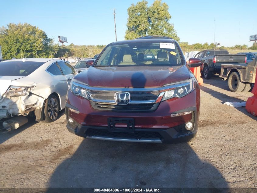 2019 Honda Pilot Ex VIN: 5FNYF6H39KB090269 Lot: 40484396