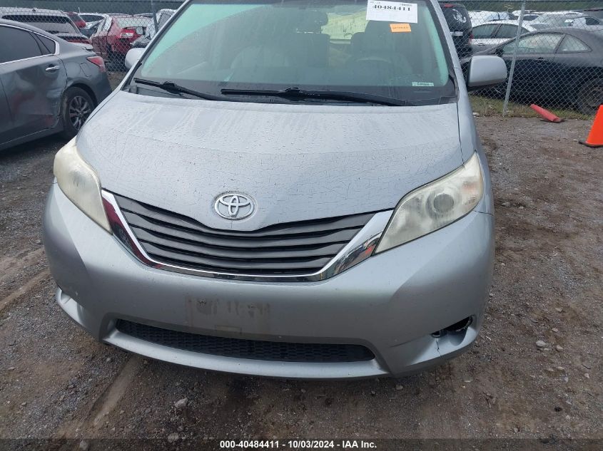 2012 Toyota Sienna Xle V6 8 Passenger VIN: 5TDYK3DC4CS178482 Lot: 40484411