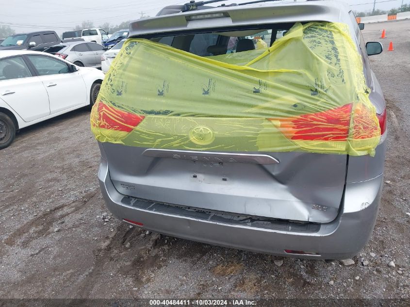 5TDYK3DC4CS178482 2012 Toyota Sienna Xle V6 8 Passenger