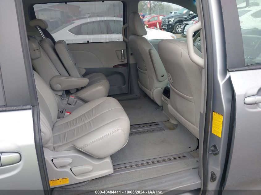 5TDYK3DC4CS178482 2012 Toyota Sienna Xle V6 8 Passenger