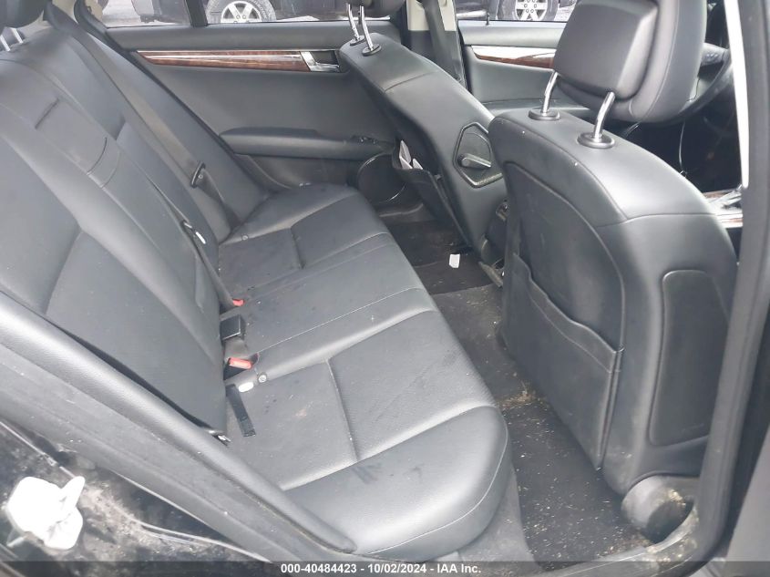 2011 MERCEDES-BENZ C 300 VIN: WDDGF8BB8BR165521