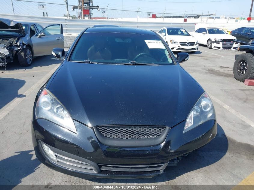 2012 Hyundai Genesis 3.8 Grand Touring VIN: KMHHU6KH1CU071052 Lot: 40484434