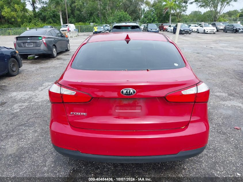 2016 Kia Forte Lx VIN: KNAFX4A64G5602295 Lot: 40484436