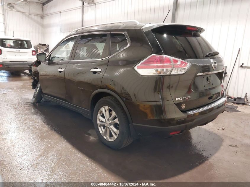 VIN KNMAT2MV7FP540085 2015 Nissan Rogue, SV no.3