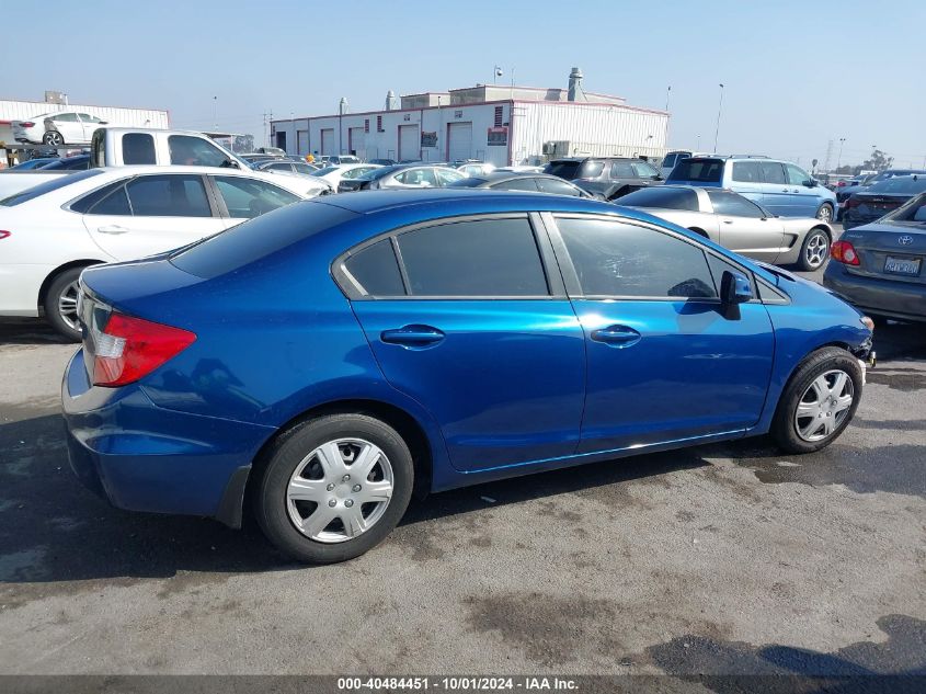 19XFB2F50CE315038 2012 Honda Civic Lx