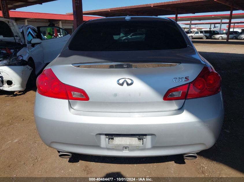 2008 Infiniti G35 Journey VIN: JNKBV61E88M210730 Lot: 40484477