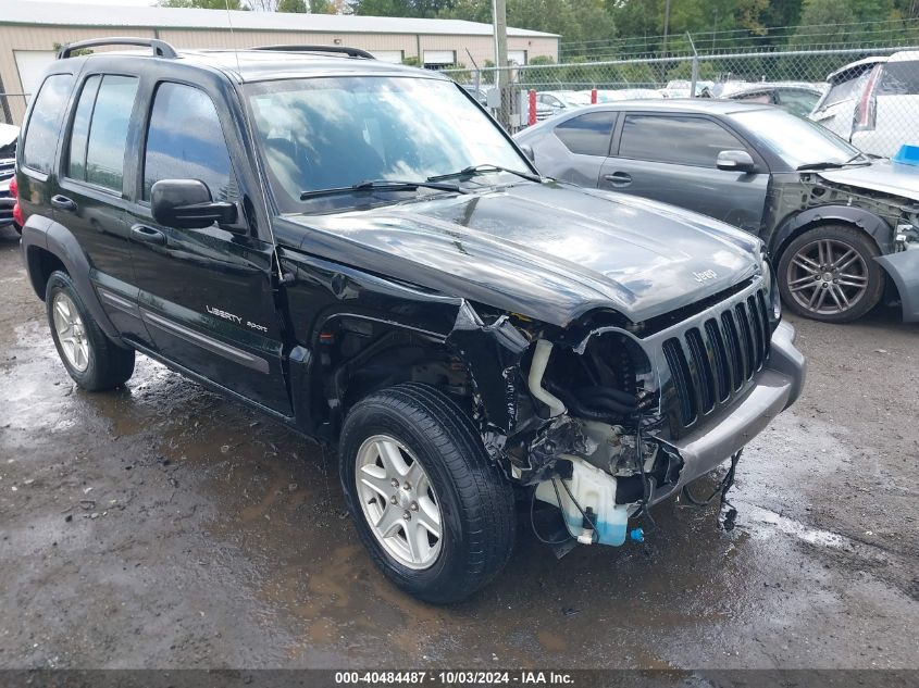 2003 Jeep Liberty Sport VIN: 1J4GL48K33W635602 Lot: 40484487