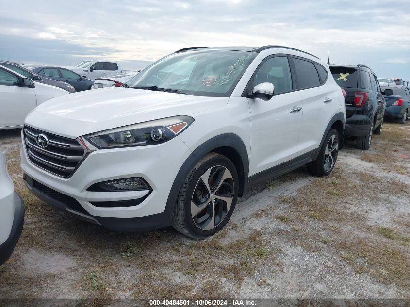 2016 HYUNDAI TUCSON LIMITED - KM8J3CA25GU062182