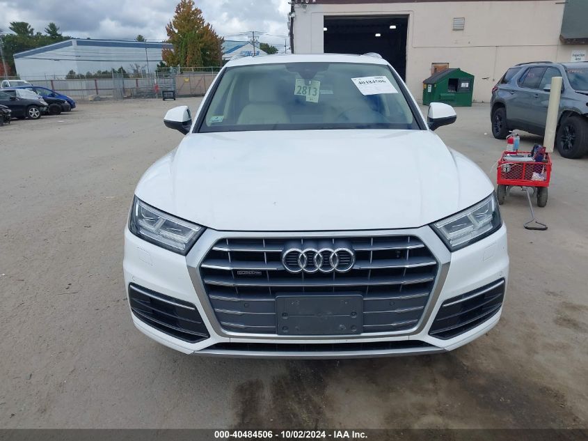 2018 Audi Q5 2.0T Premium/2.0T Tech Premium VIN: WA1BNAFY3J2118458 Lot: 40484506