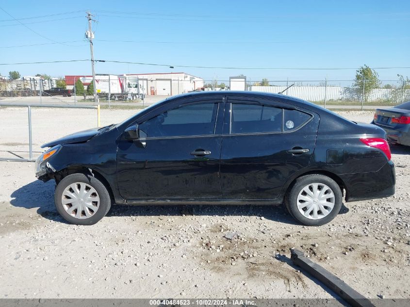 2019 Nissan Versa 1.6 S VIN: 3N1CN7AP5KL822448 Lot: 40484523