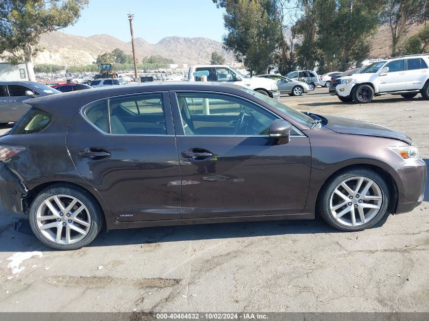 2015 Lexus Ct 200H VIN: JTHKD5BH3F2236666 Lot: 40484532