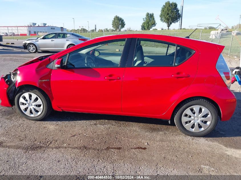 JTDKDTB34E1085786 2014 Toyota Prius C One