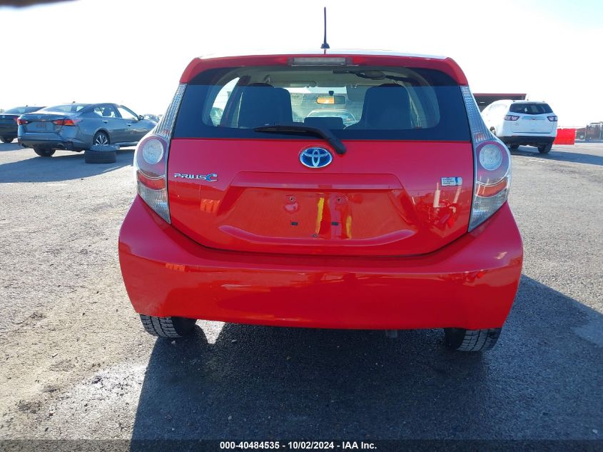 JTDKDTB34E1085786 2014 Toyota Prius C One