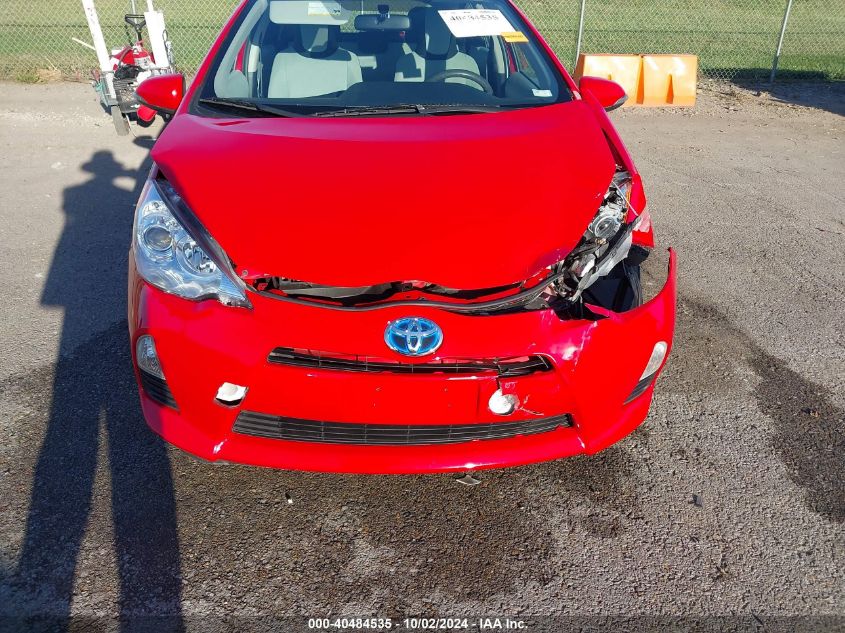 JTDKDTB34E1085786 2014 Toyota Prius C One