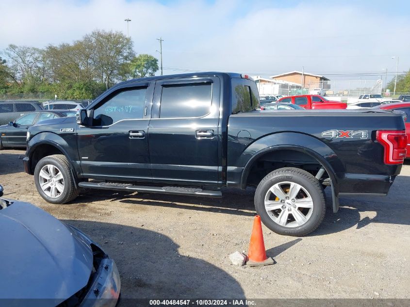 2016 Ford F-150 Platinum VIN: 1FTEW1EG3GFC22068 Lot: 40484547