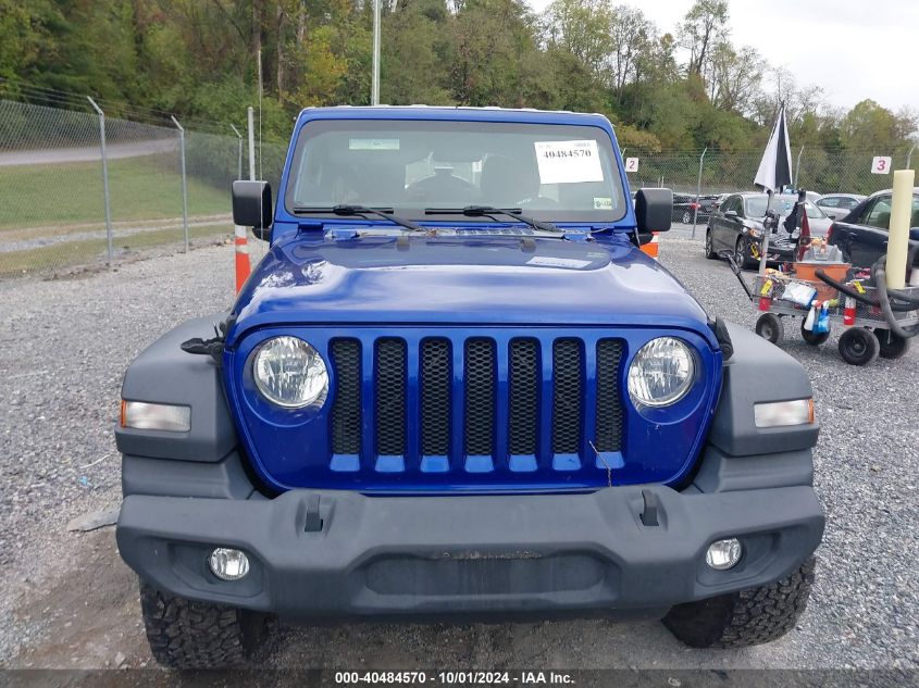 2018 Jeep Wrangler Unlimited Sport S 4X4 VIN: 1C4HJXDG6JW227286 Lot: 40484570