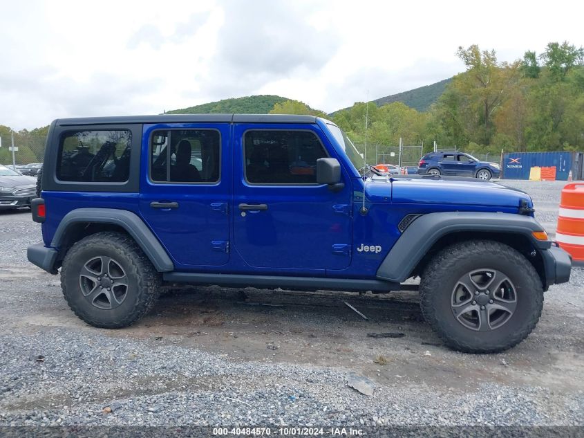 2018 Jeep Wrangler Unlimited Sport S 4X4 VIN: 1C4HJXDG6JW227286 Lot: 40484570