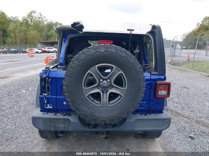 2018 Jeep Wrangler Unlimited Sport S 4X4 VIN: 1C4HJXDG6JW227286 Lot: 40484570