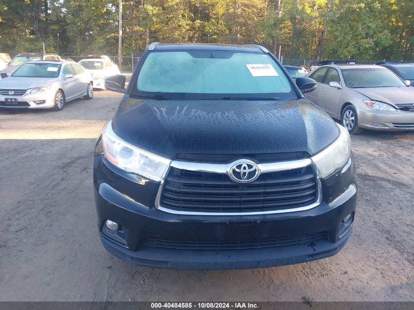 5TDJKRFH9FS135452 2015 Toyota Highlander Xle