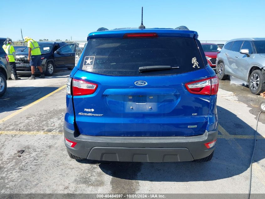 2020 Ford Ecosport Se VIN: MAJ3S2GE8LC369072 Lot: 40484597