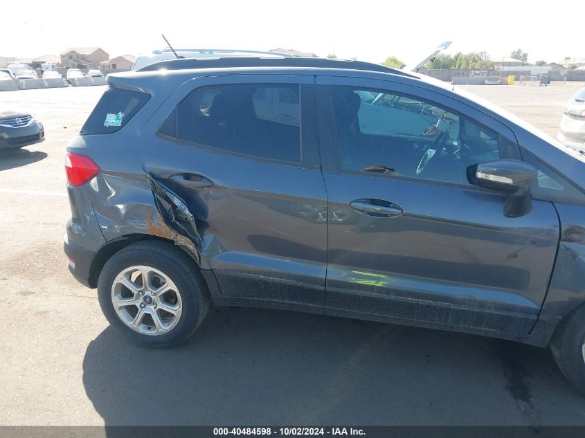 2019 Ford Ecosport Se VIN: MAJ3S2GE3KC272411 Lot: 40484598