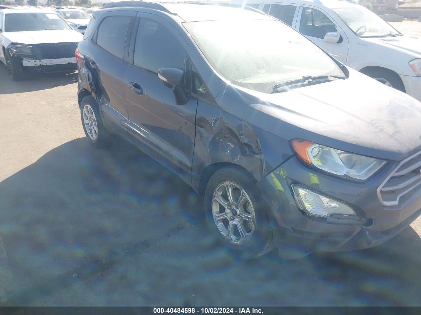 MAJ3S2GE3KC272411 2019 Ford Ecosport Se