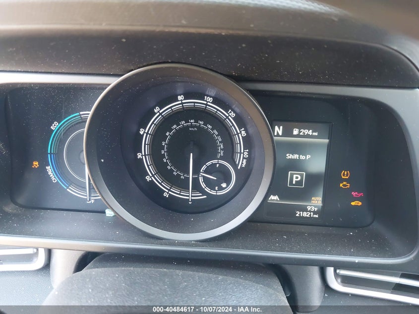 KMHLM4AJ8PU054936 2023 Hyundai Elantra Hybrid Blue