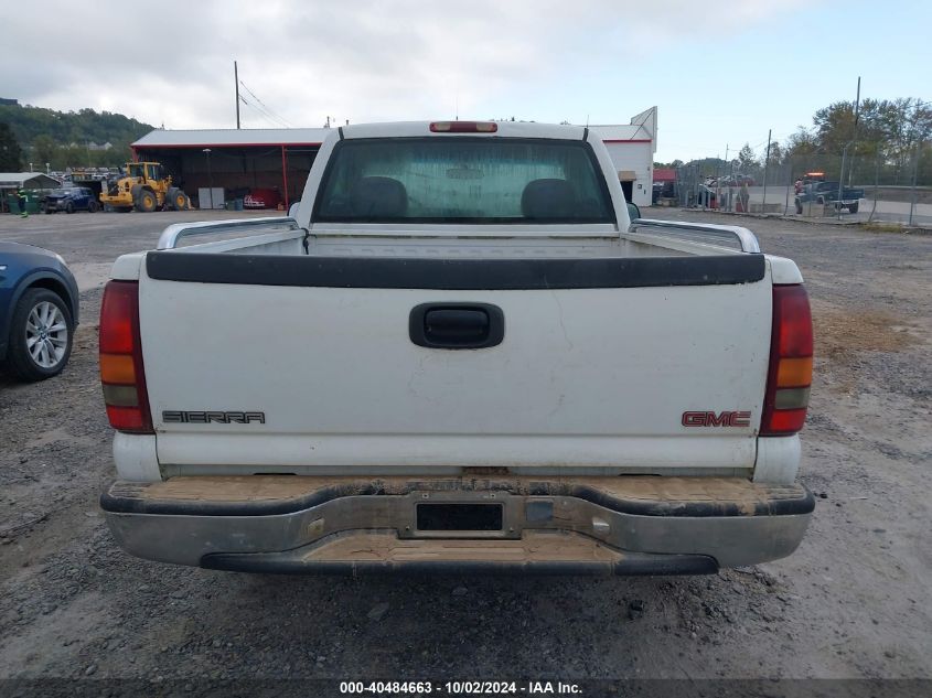 1999 GMC Sierra 1500 Sle VIN: 1GTEC14V5XZ507054 Lot: 40484663