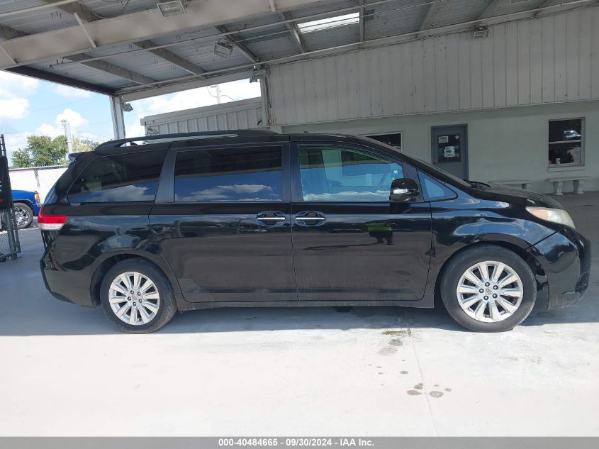 5TDYK3DC8DS376516 2013 Toyota Sienna Limited V6 7 Passenger