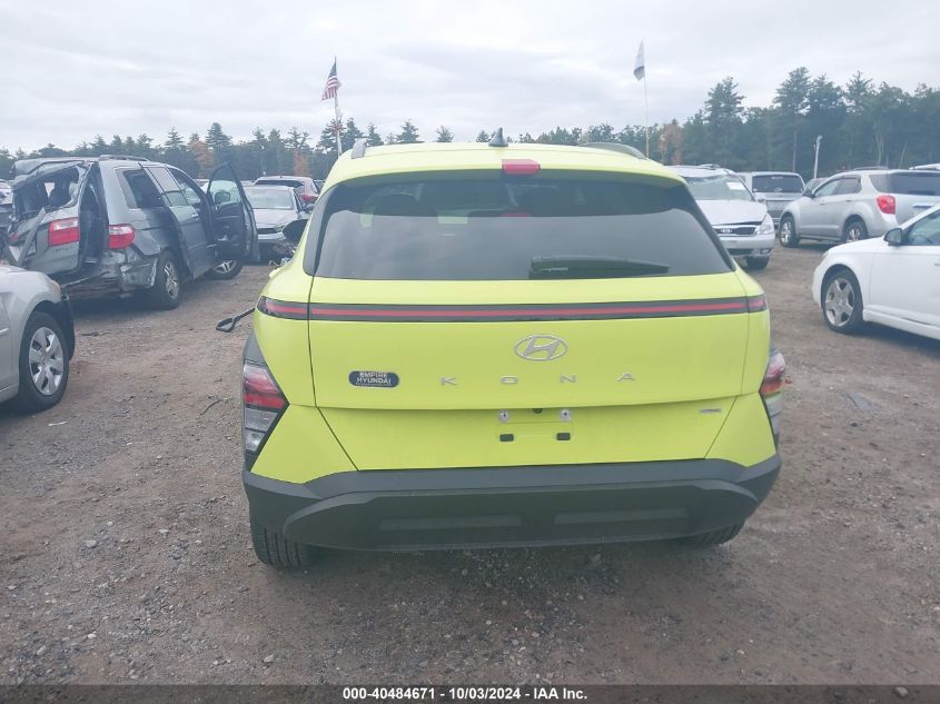 2024 Hyundai Kona Sel VIN: KM8HBCAB4RU098563 Lot: 40484671